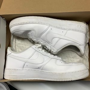 White Air Force Ones